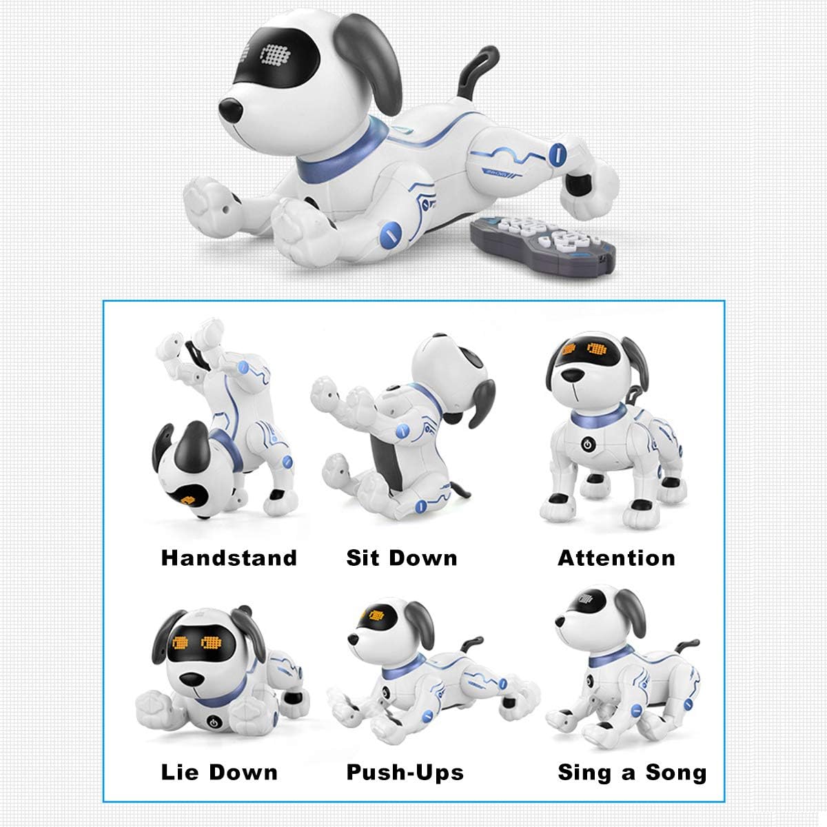 Remote Control RC Robotic Stunt Dog